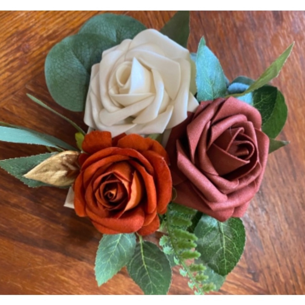 Assorted floral box centerpieces decorations